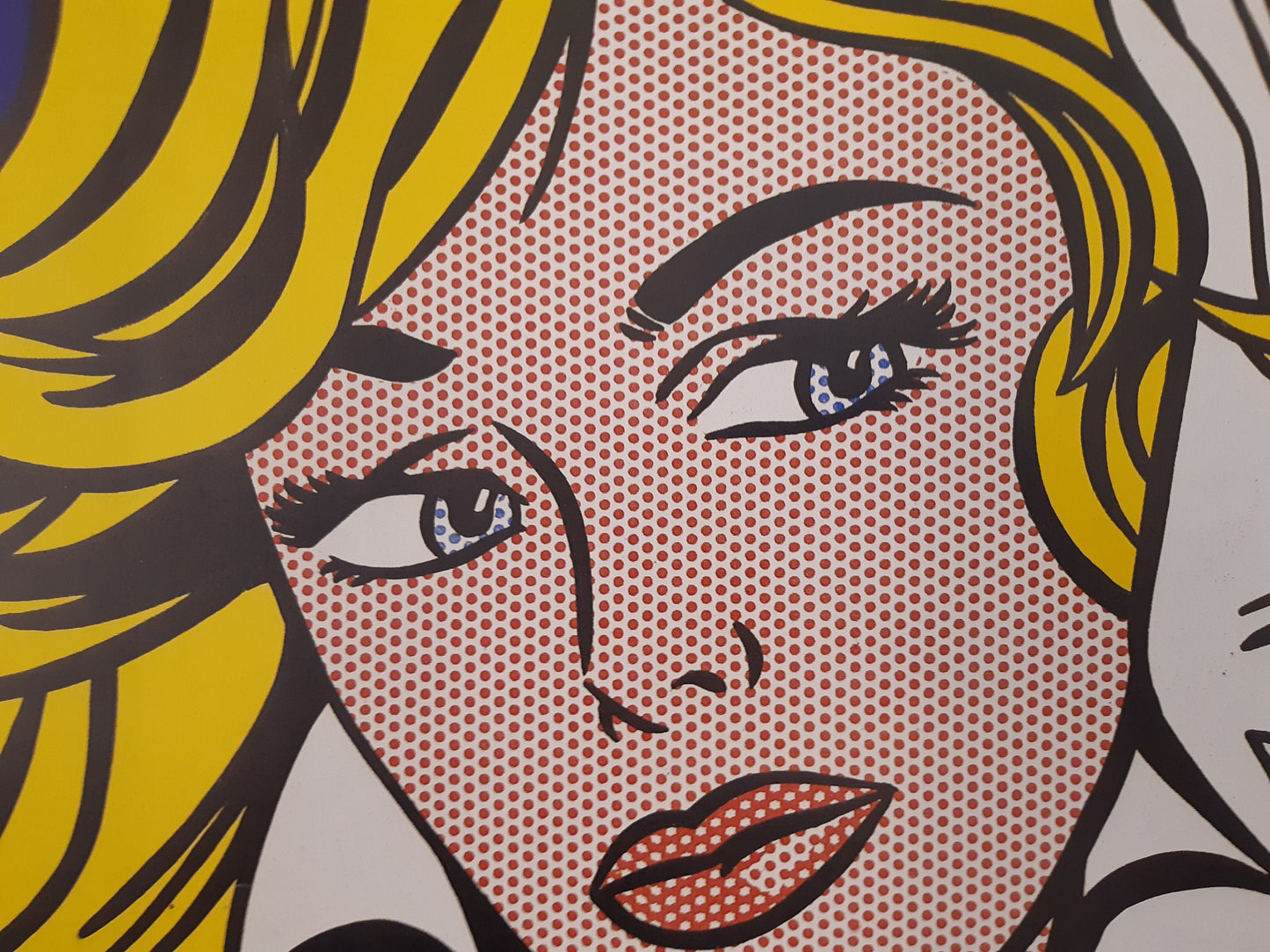 Roy Lichtenstein original art Poster - 23.2"×33.1" (59×84cm)
