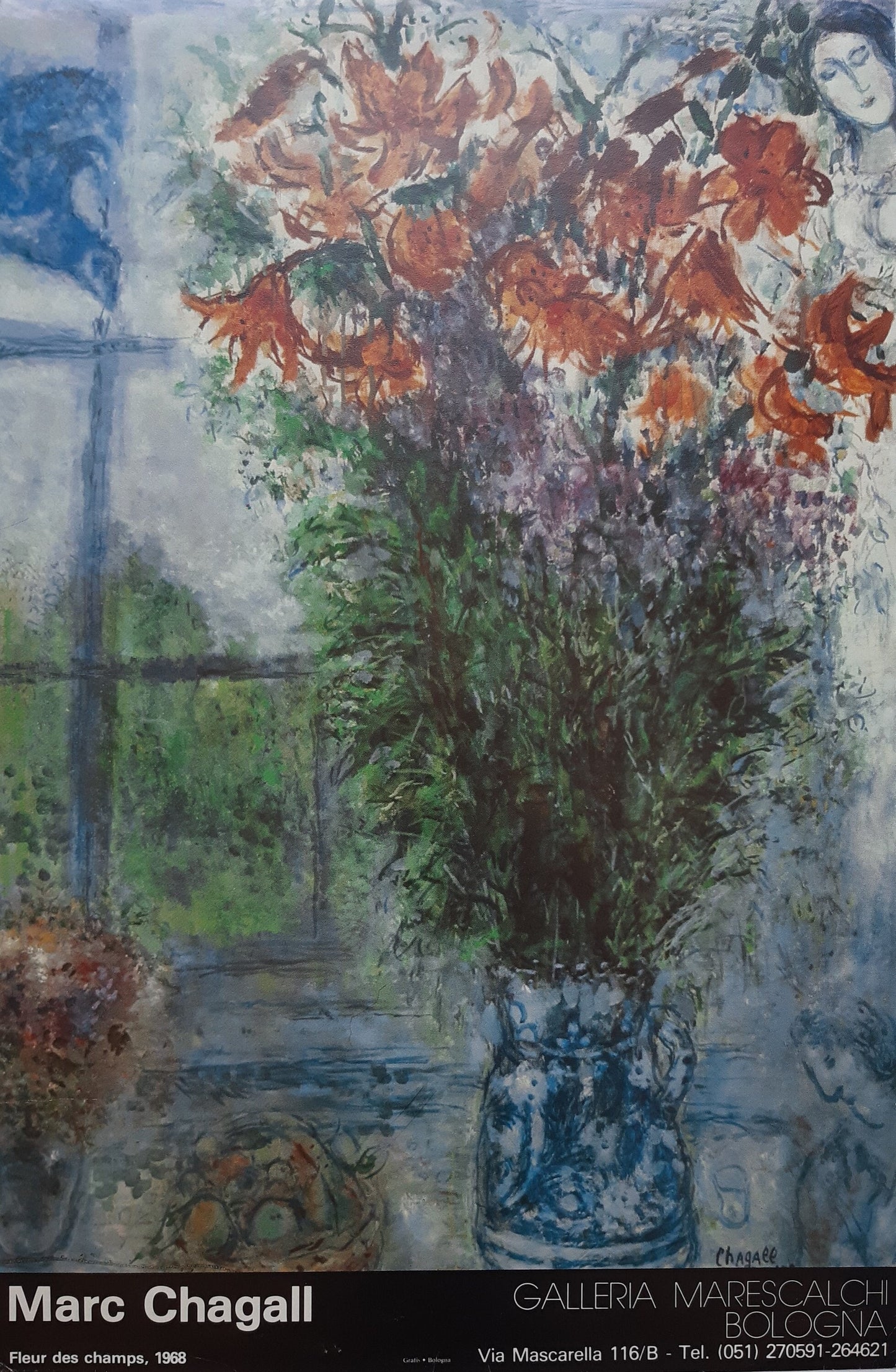 Marc Chagall original art poster