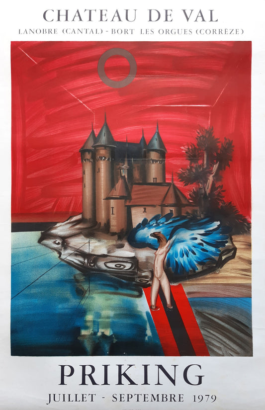 Franz Priking art exhibition poster - 21.9"×33.9" (55.5×86cm)