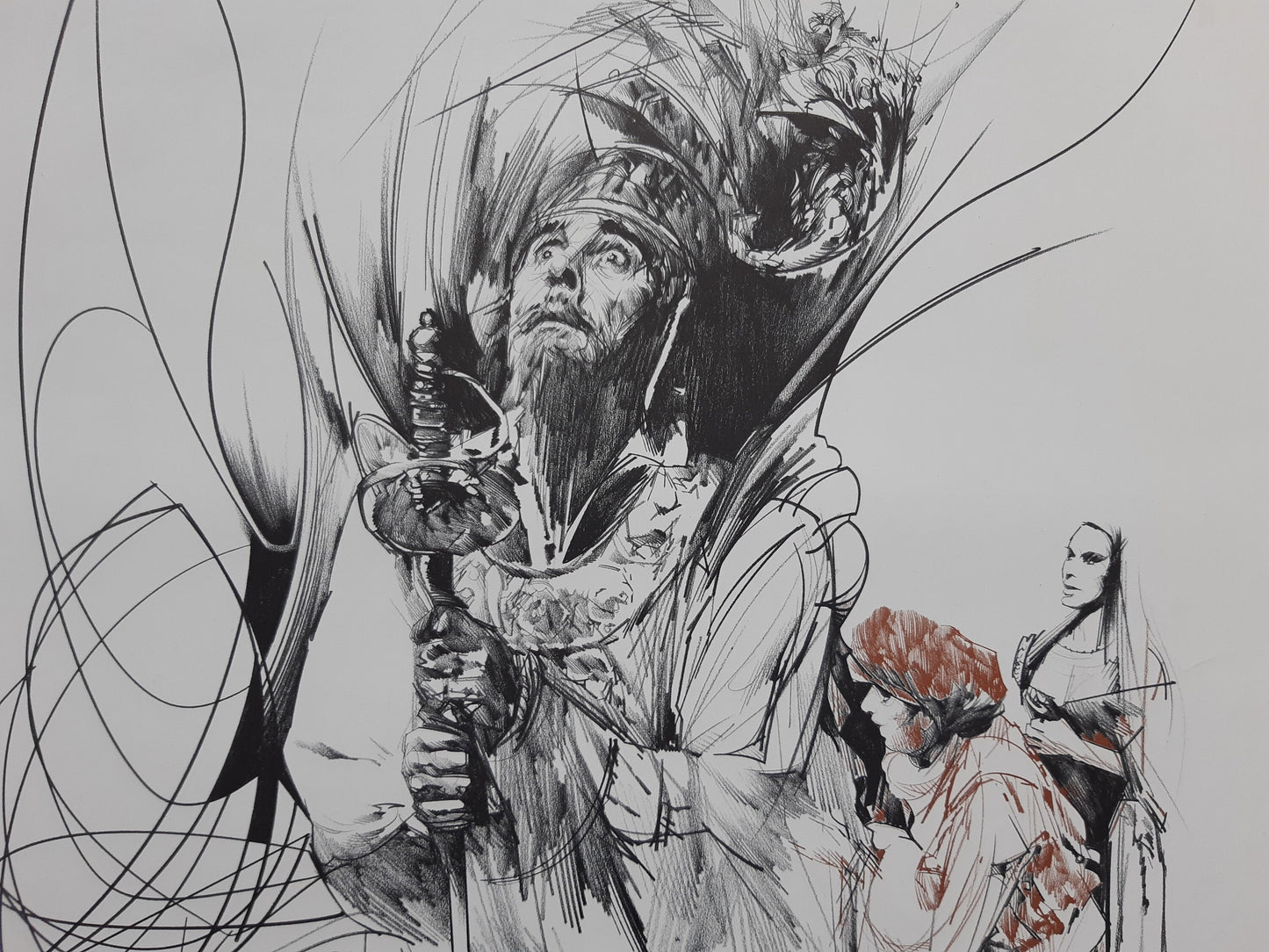 Raymond Moretti art exhibition poster - 15.7"×24.0" (40×61cm)
