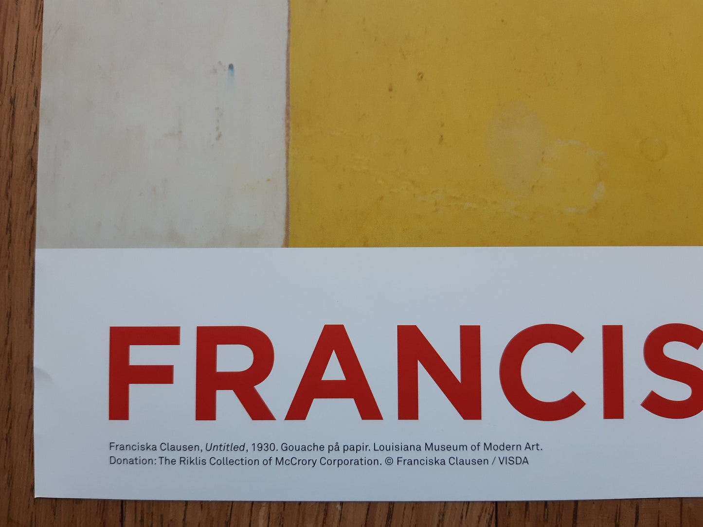 Franciska Clausen art poster - 23.4"×33.1" (59.4×84cm)