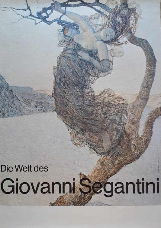 Giovanni Segantini art poster - 35.8"×50.4" (91×128cm)
