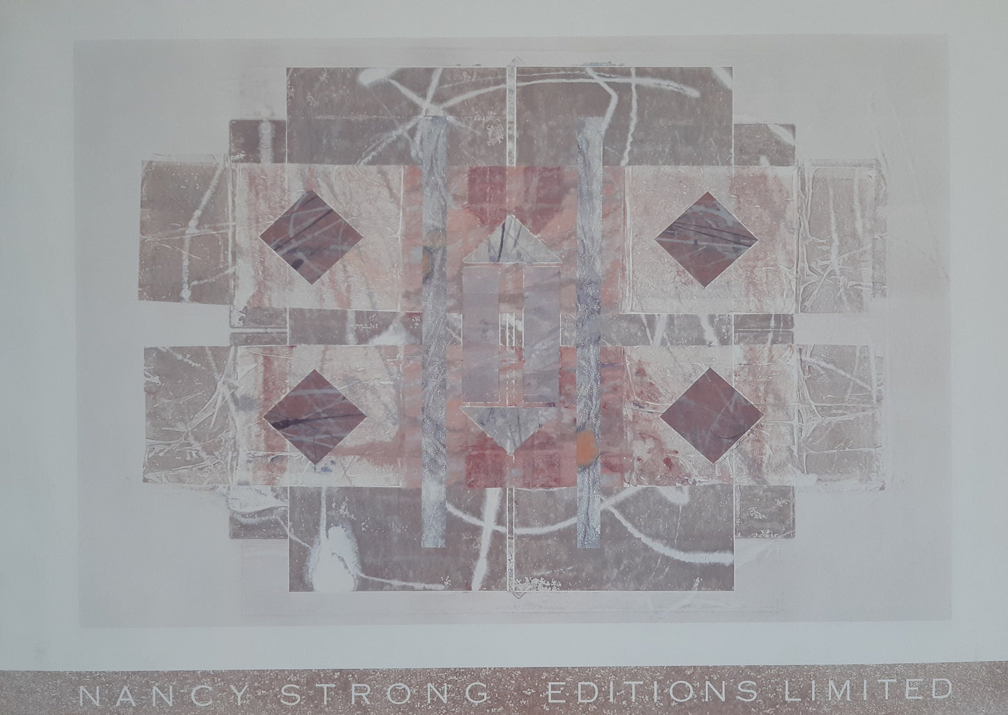 Nancy Strong original art poster - 35.8"×24.8" (91×63cm)