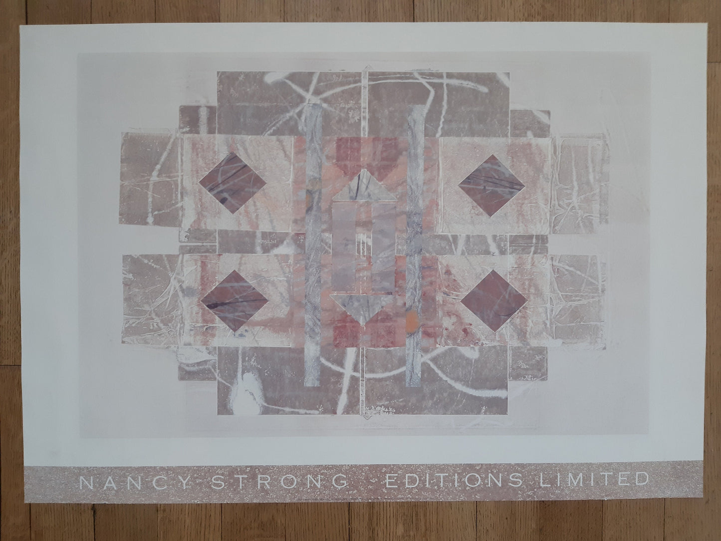 Nancy Strong original art poster - 35.8"×24.8" (91×63cm)