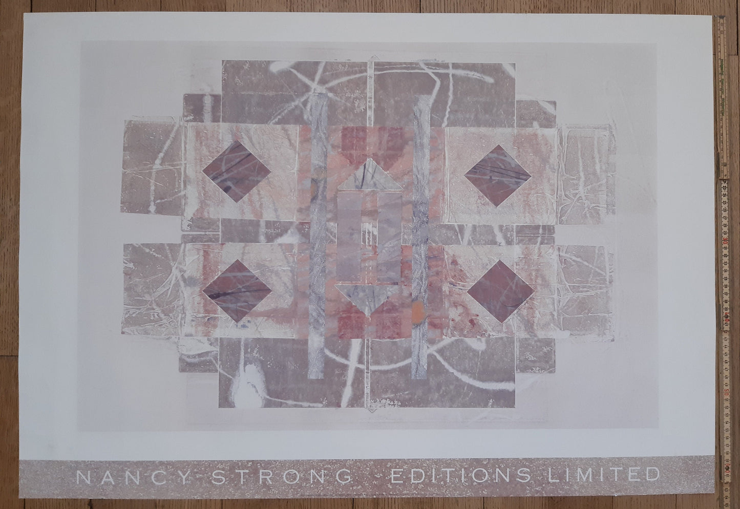 Nancy Strong original art poster - 35.8"×24.8" (91×63cm)