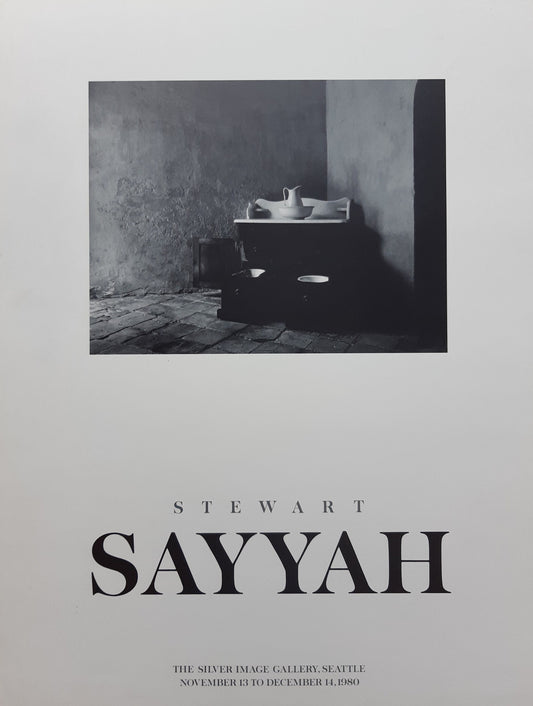 Stewart Sayyah photo art exhibition poster - 17.9"×24.0" (45.5×61cm)