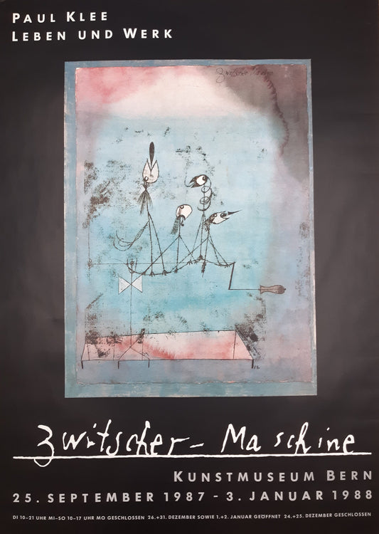 Paul Klee large museum poster - 35.6"×50.4" (90.5×128cm)