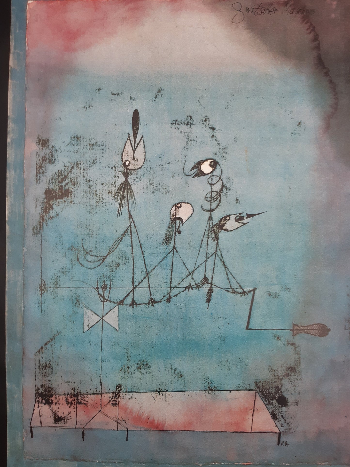 Paul Klee large museum poster - 35.6"×50.4" (90.5×128cm)