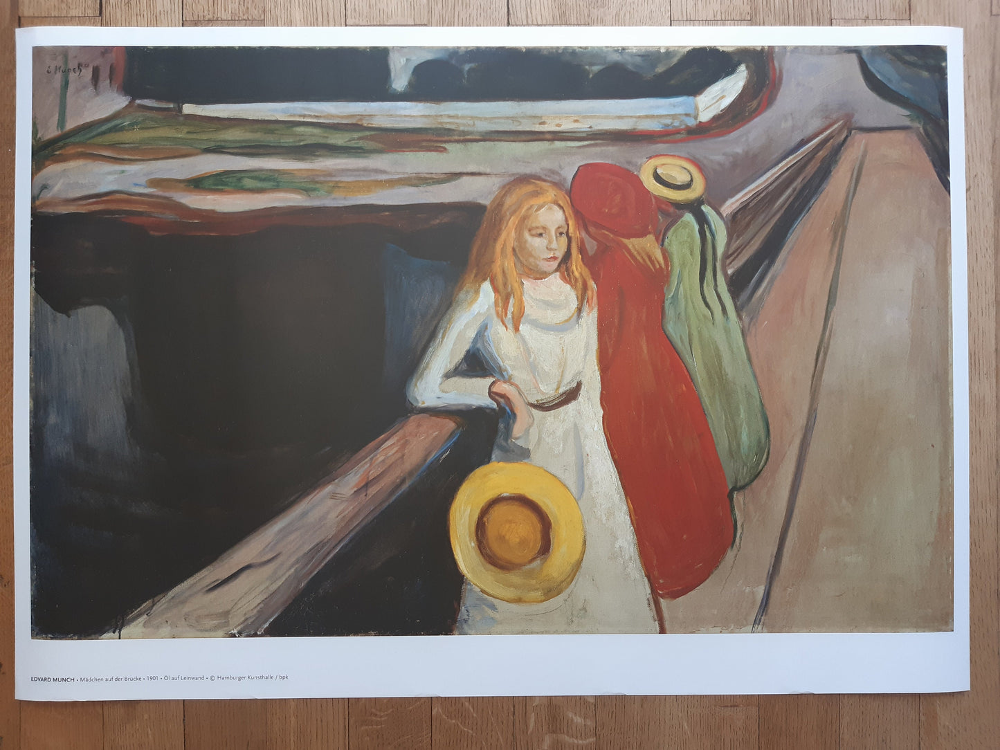 Edvard Munch original art print - 39.4"×27.6" (100×70cm)
