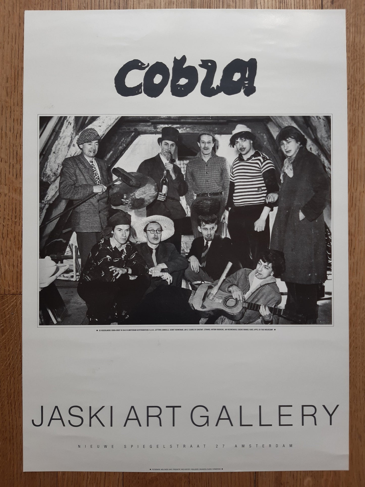 CoBrA original photo poster - 16.5"×23.6" (42×60cm)