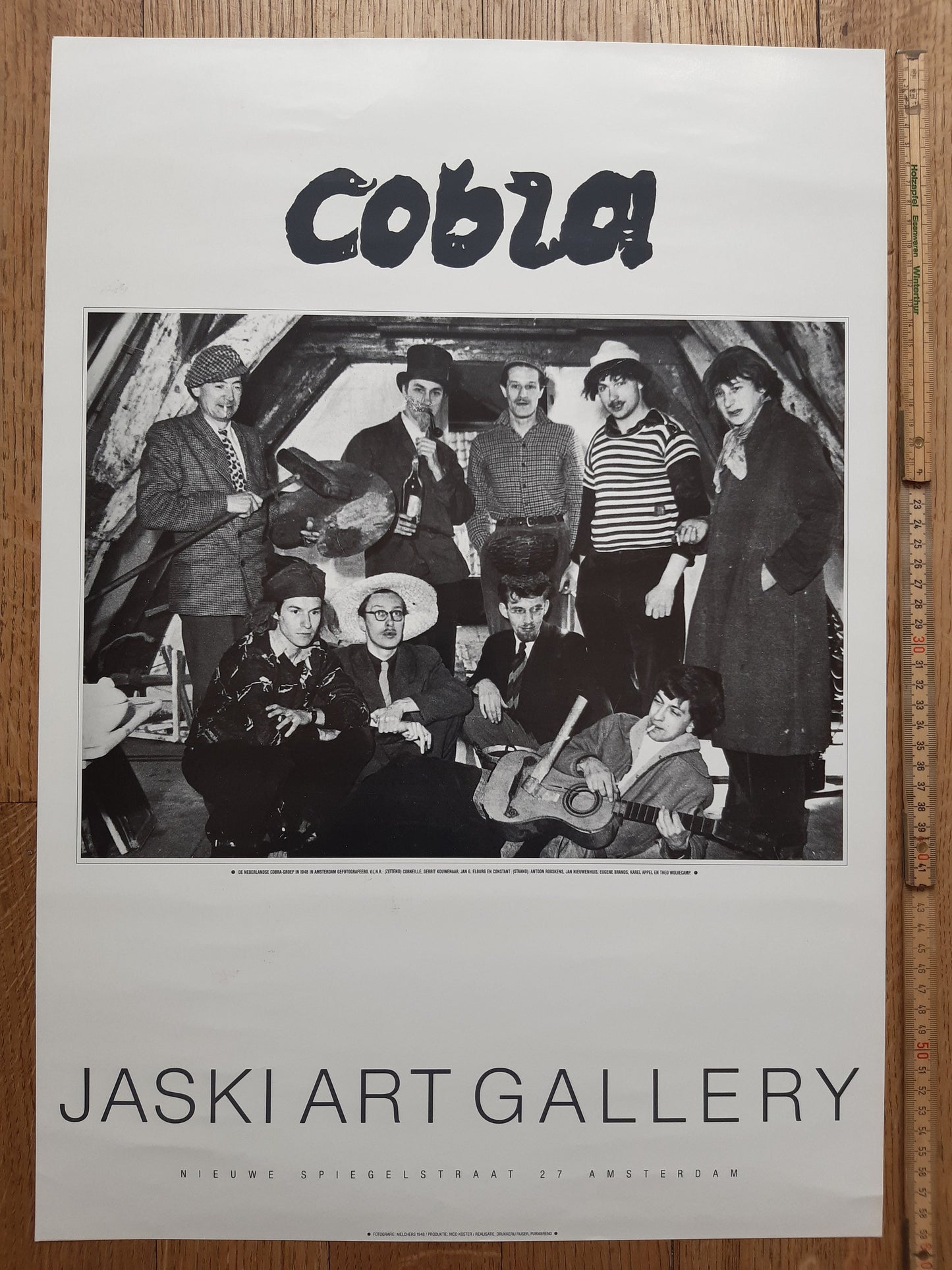 CoBrA original photo poster - 16.5"×23.6" (42×60cm)
