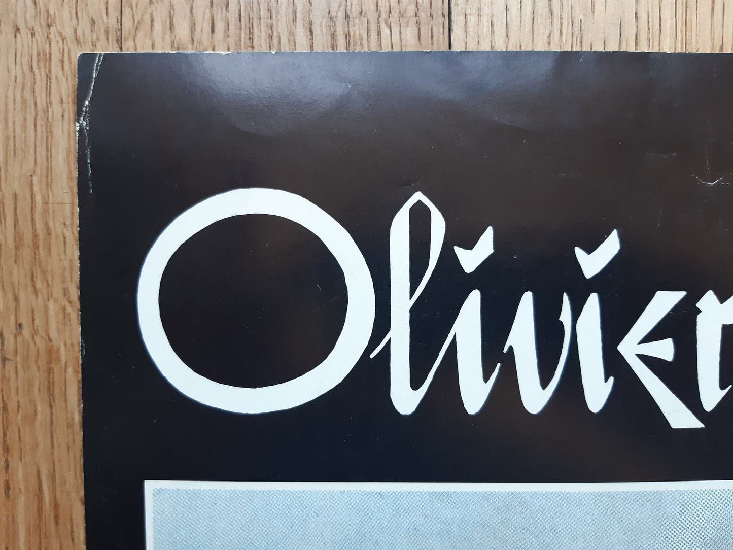 Oliviero Leonardi original art exhibition poster - 15.6"×29.1" (39.7×74cm)