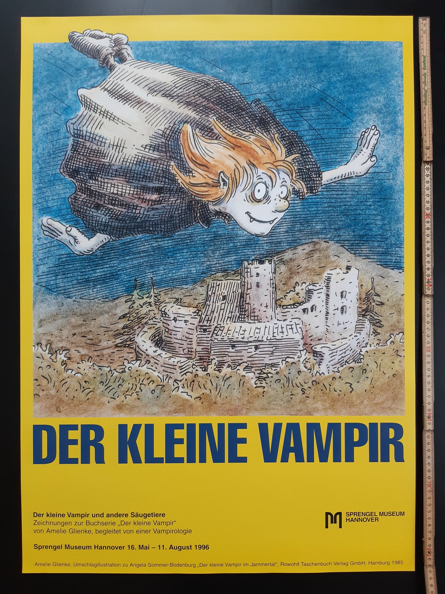 Der kleine Vampir book poster - 23.4"×33.1" (59.4×84cm)