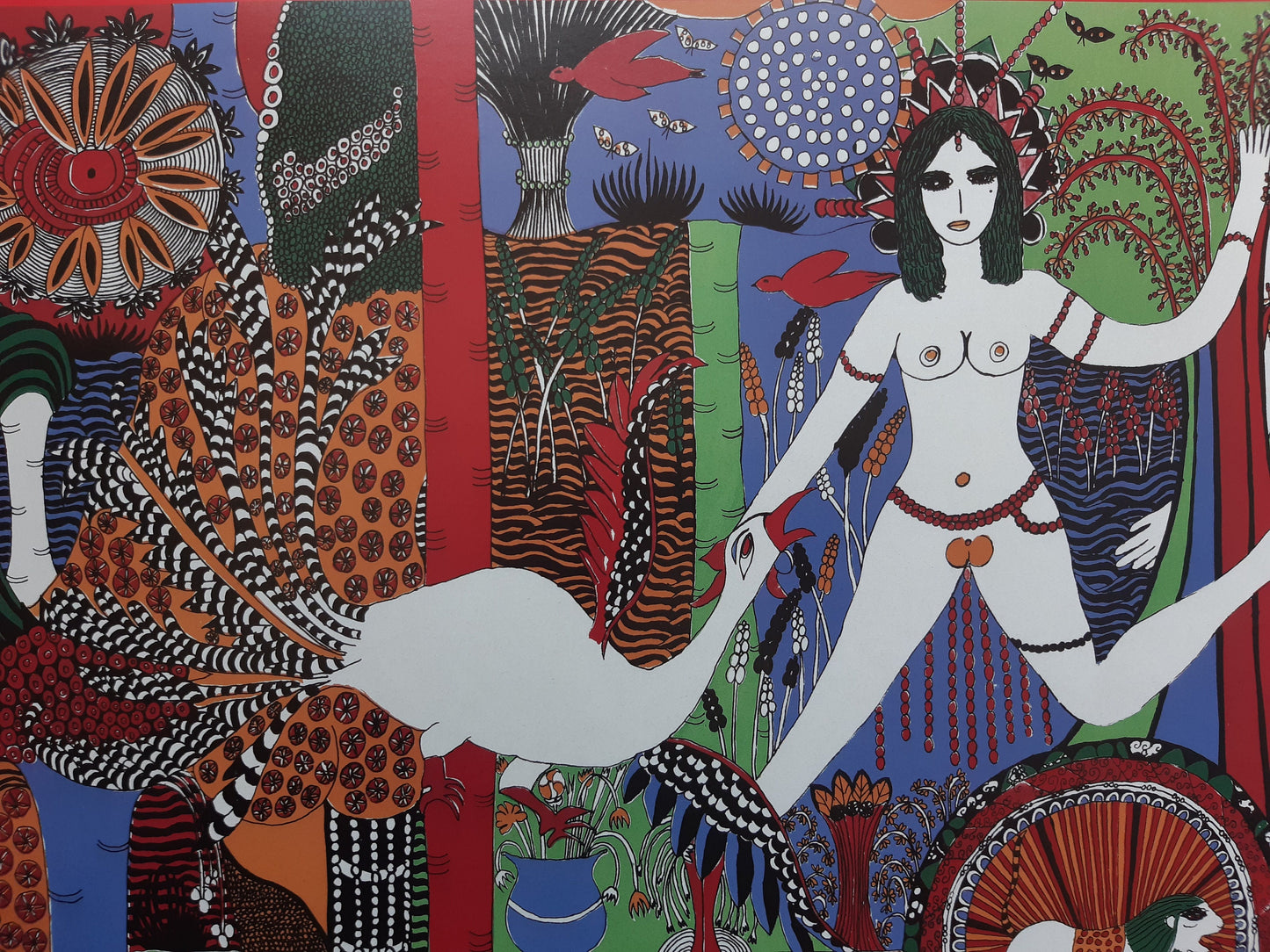 Dorothy Iannone art exhibition poster - 23.4"×33.1" (59.4×84cm)