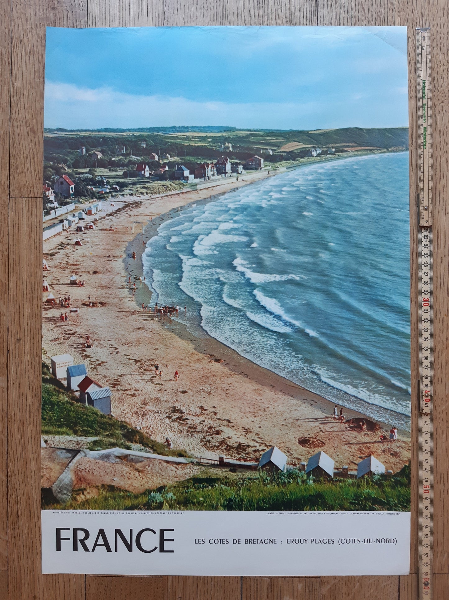 Original french vintage travel poster - 15.7"×23.6" (40×60cm)