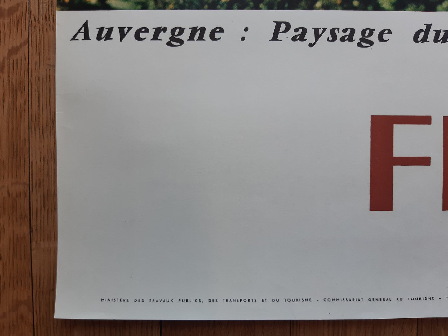 Original french vintage travel poster - 24.4"×39.0" (62×99cm)