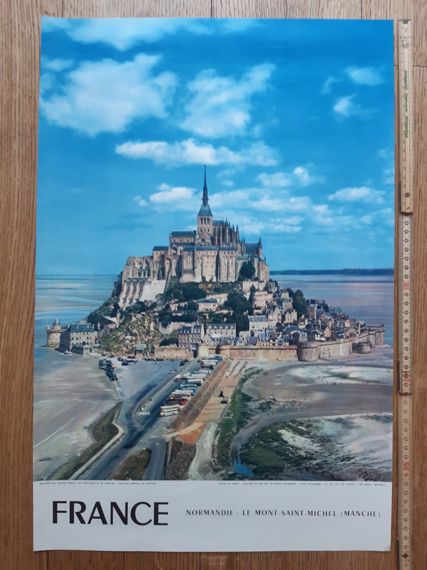 Original french vintage travel poster - 15.7"×23.6" (40×60cm)