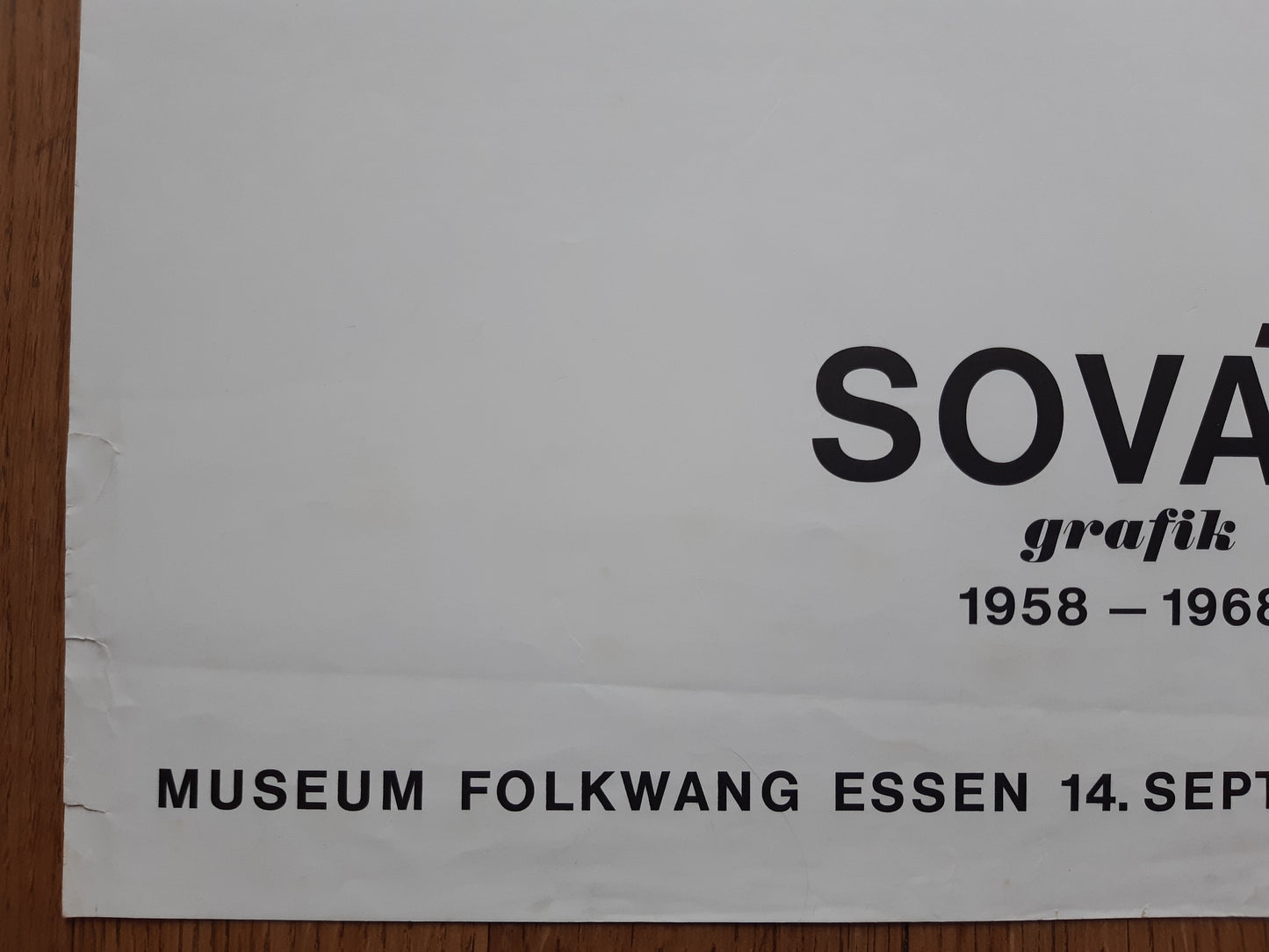 Pravoslav Sovák original art poster - 26.8"×38.6" (68×98cm)
