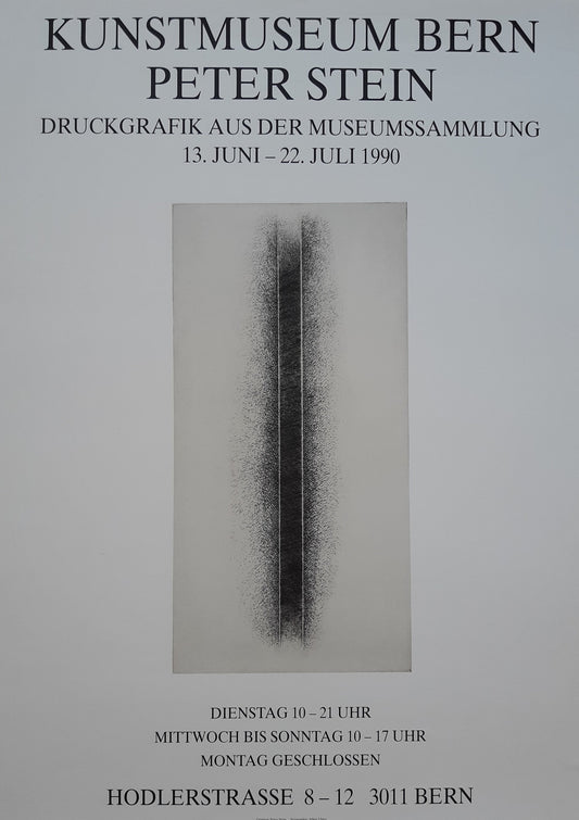 Peter Stein original art exhibition poster - 19.7"×27.6" (50×70cm)