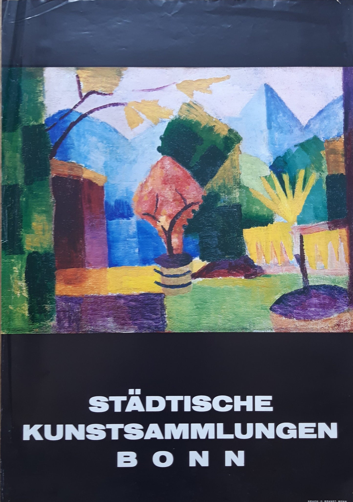 August Macke original art print - 23.4"×33.1" (59.4×84cm)