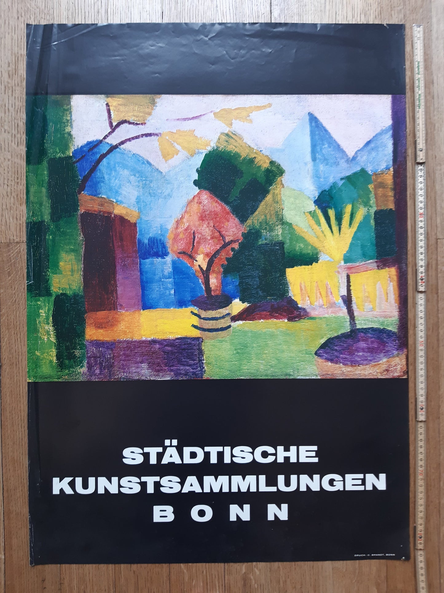 August Macke original art print - 23.4"×33.1" (59.4×84cm)