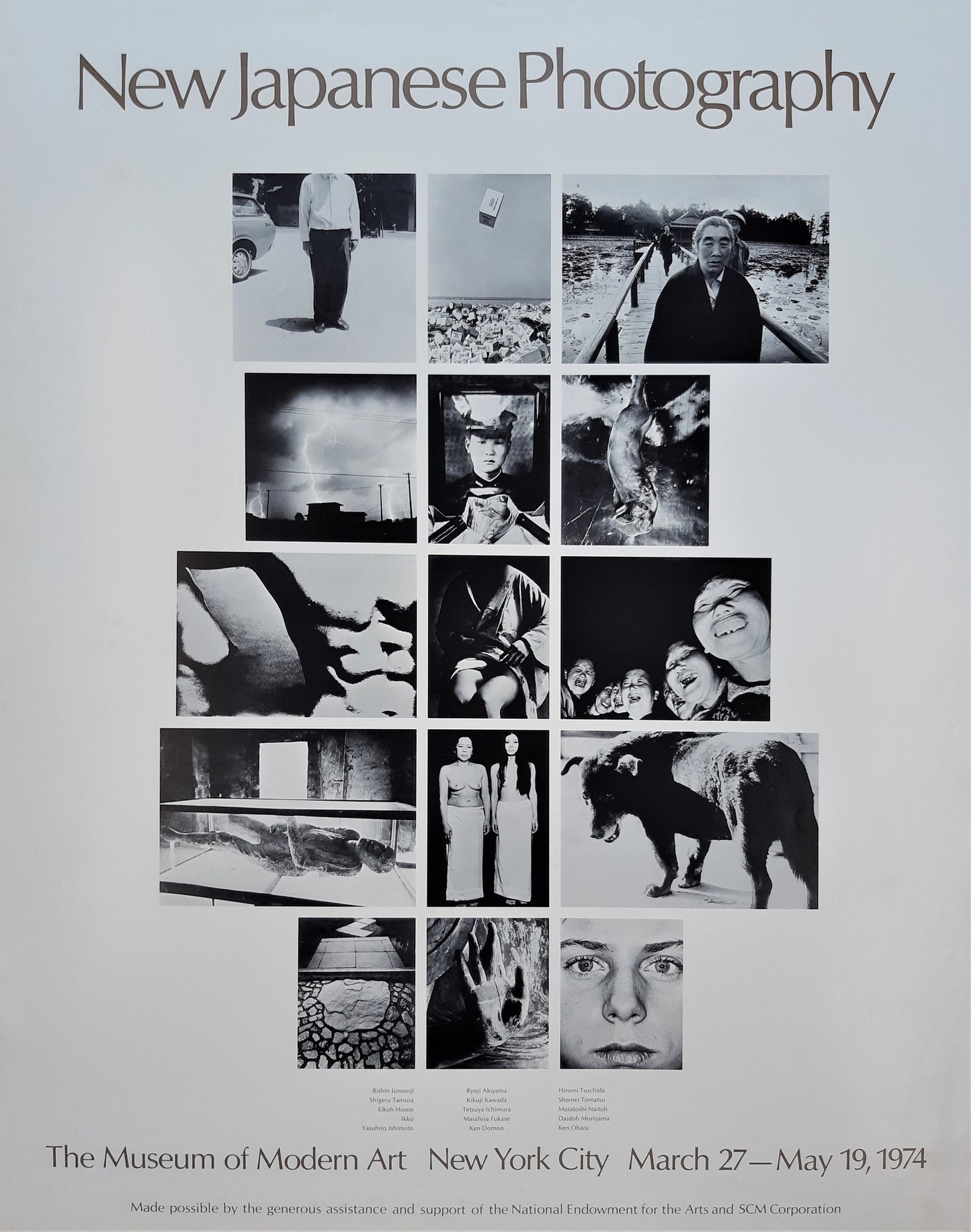 Japanese photography MOMA poster - 22.0"×28.0" (56×71cm)