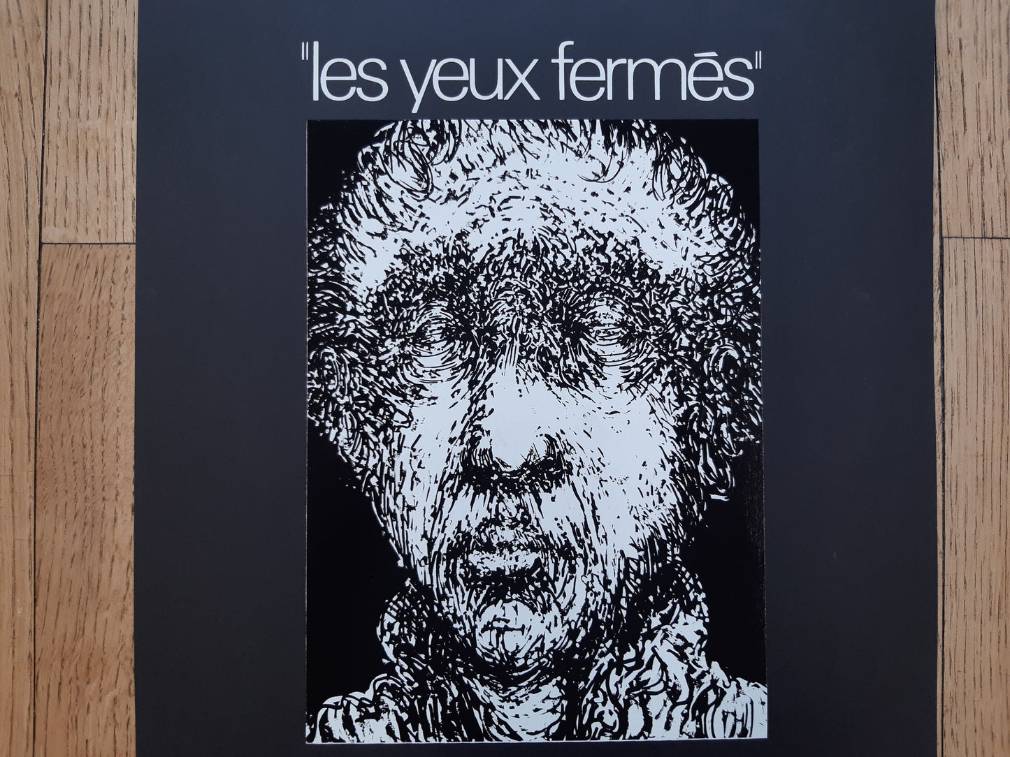 Gerard Eppelé original art poster - 23.6"×11.8" (60×30cm)