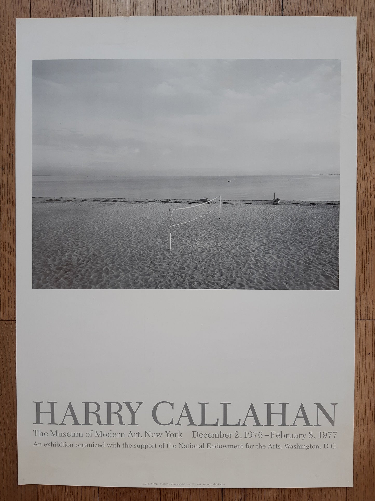 Harry Callahan original photo poster