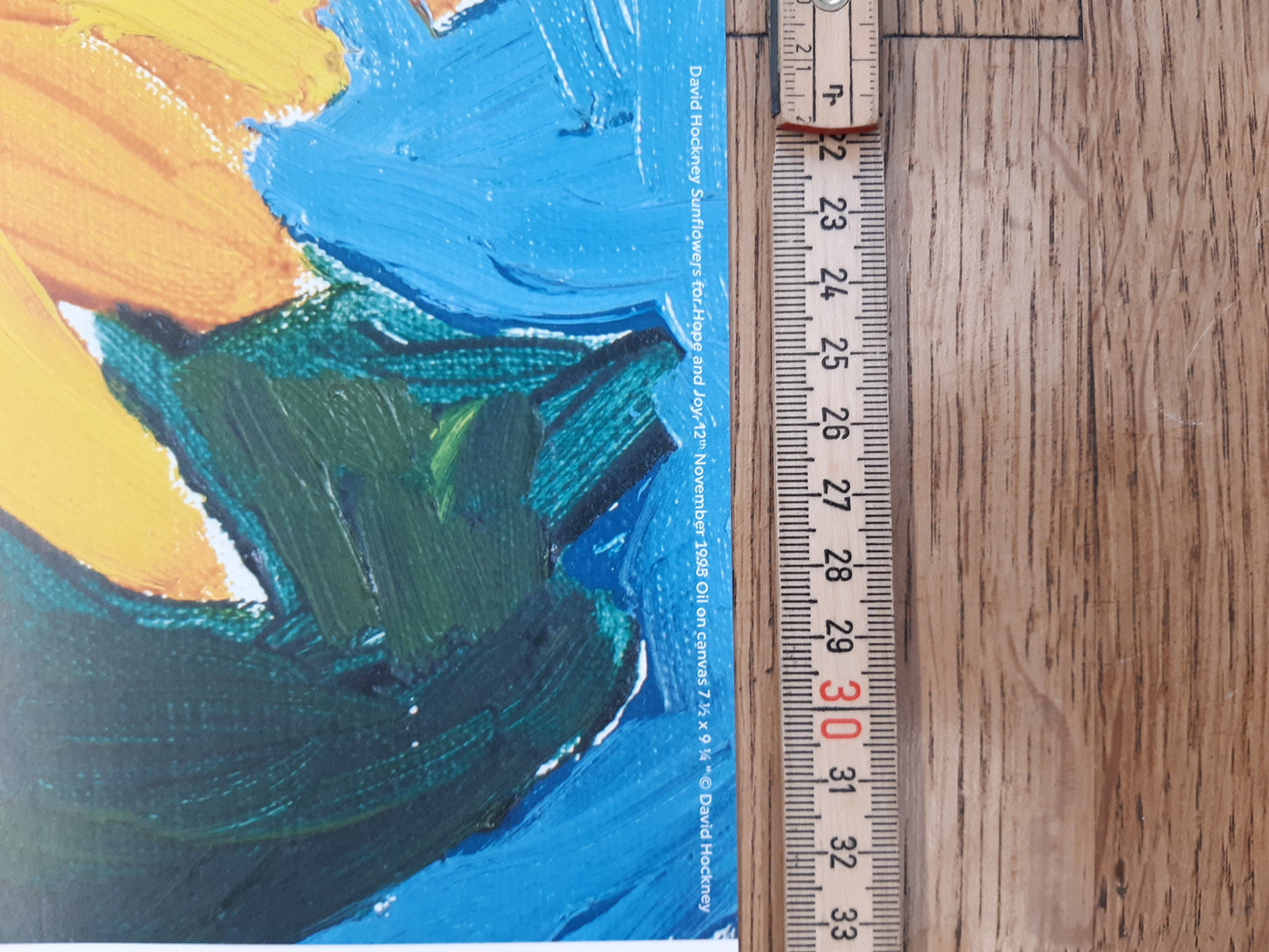 David Hockney art poster - 16.5"×23.4" (42×59.5cm)