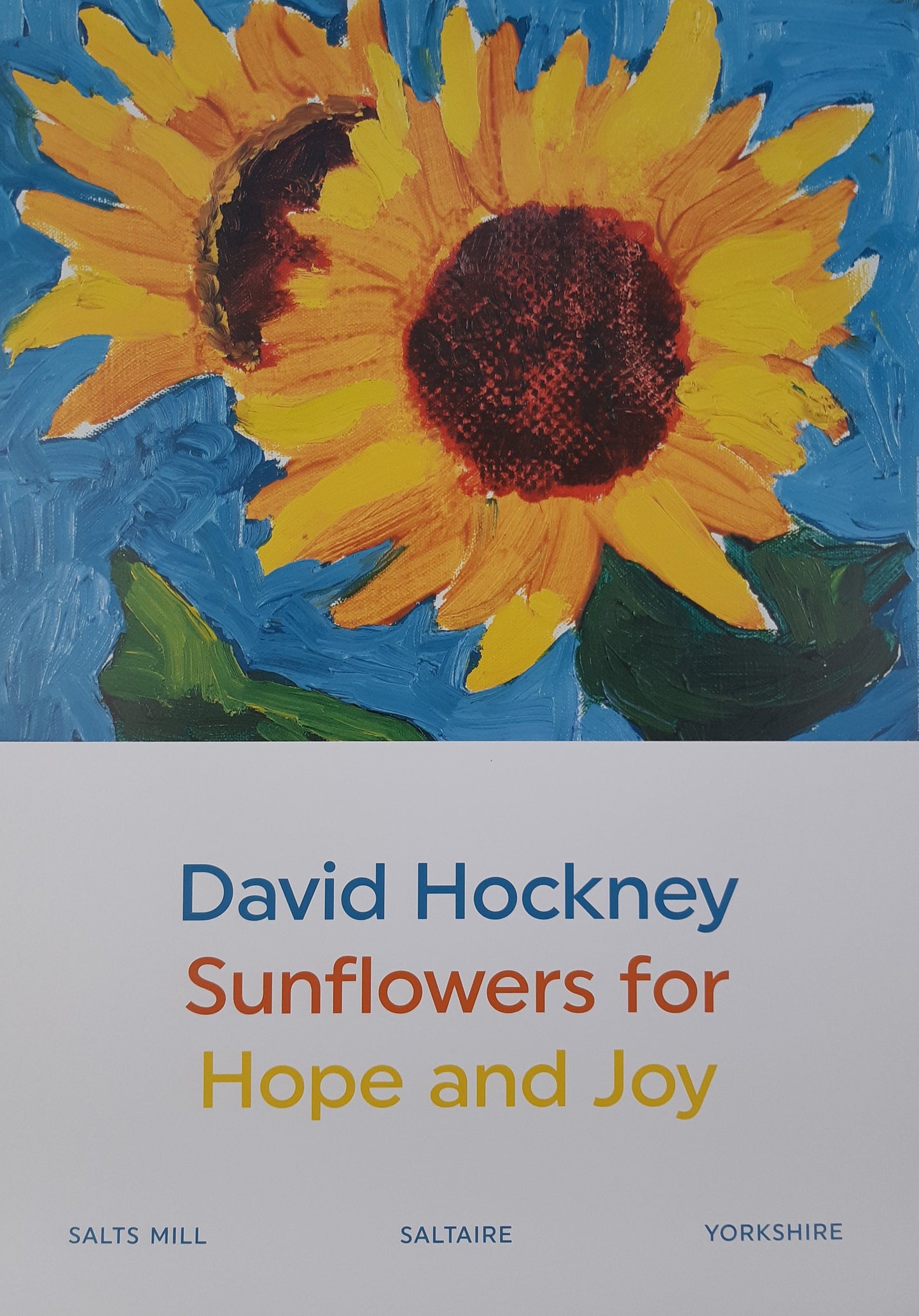 David Hockney art poster - 16.5"×23.4" (42×59.5cm)