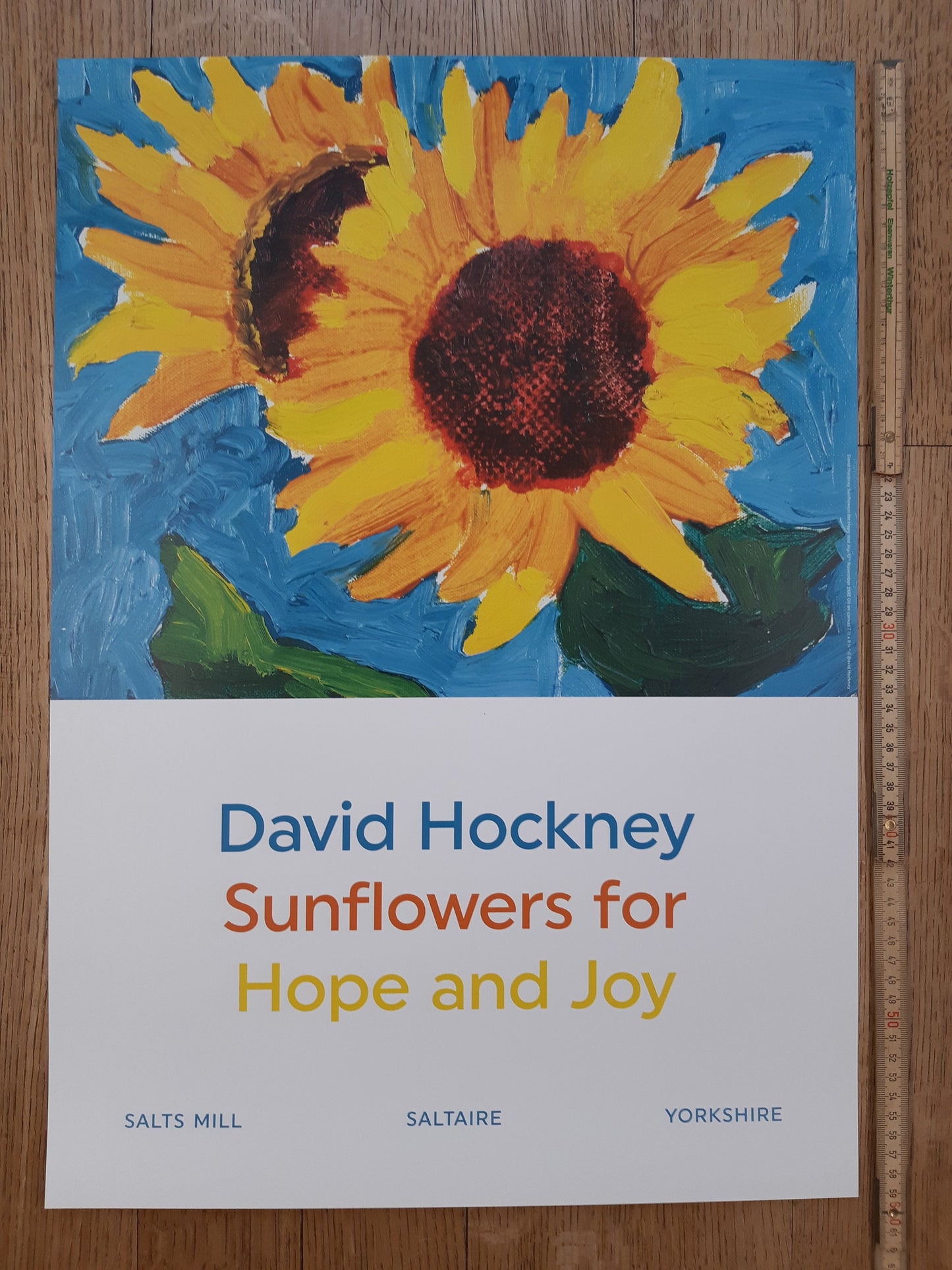 David Hockney art poster - 16.5"×23.4" (42×59.5cm)