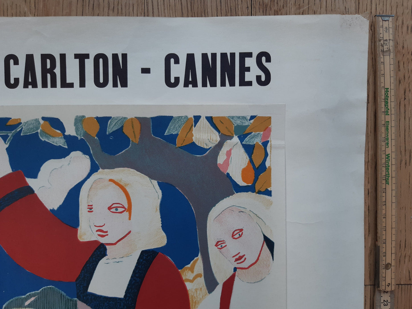 Emile Bernard original art poster - 20.1"×26.4" (51×67cm)