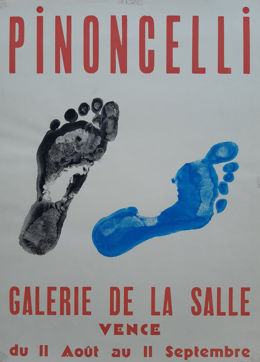Pinoncelli original art poster - 16.2"×22.1" (41.2×56.1cm)