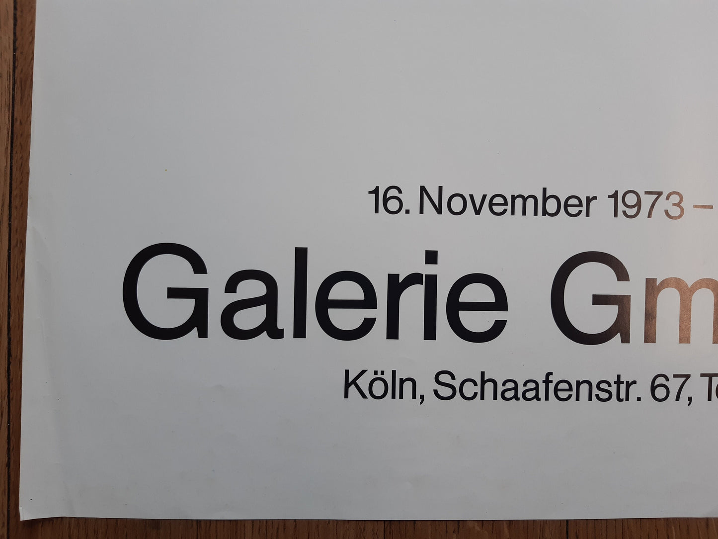 Rudolf Baur original art poster - 23.4"×33.1" (59.4×84cm)