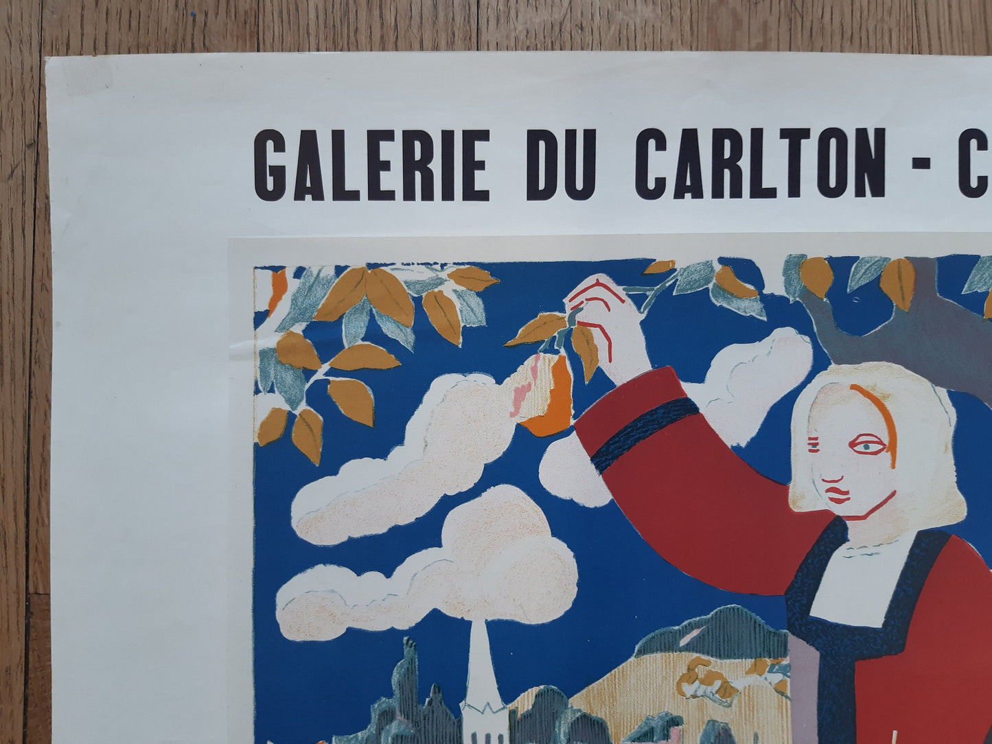 Emile Bernard original art poster - 20.1"×26.4" (51×67cm)
