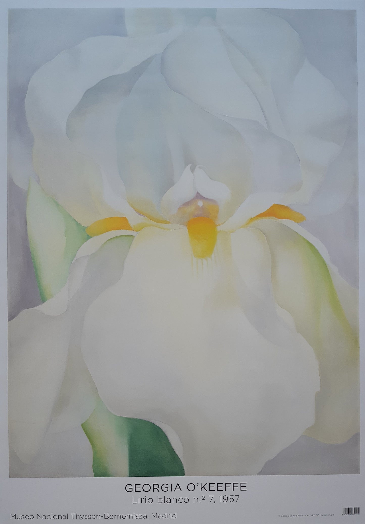Georgia O'Keefe original art poster - 27.0"×38.6" (68.7×98cm)