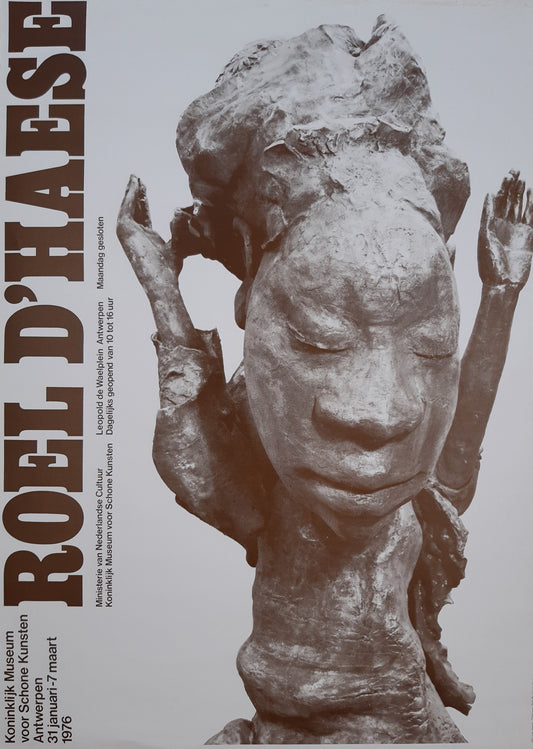 Roel d'Haese original art poster - 22.0"×30.7" (56×78cm)