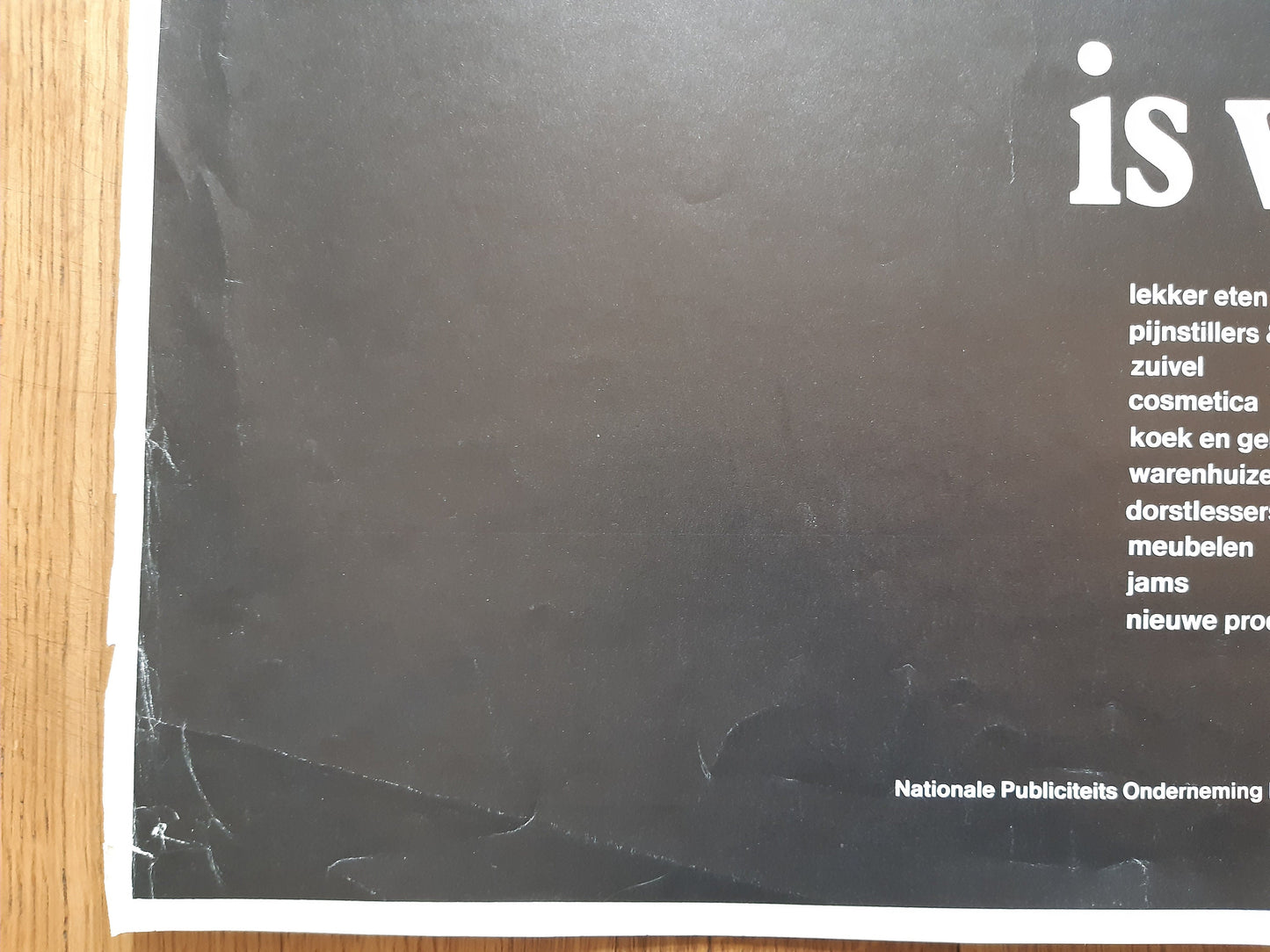 NPO original art poster - 26.4"×42.3" (67×107.5cm)