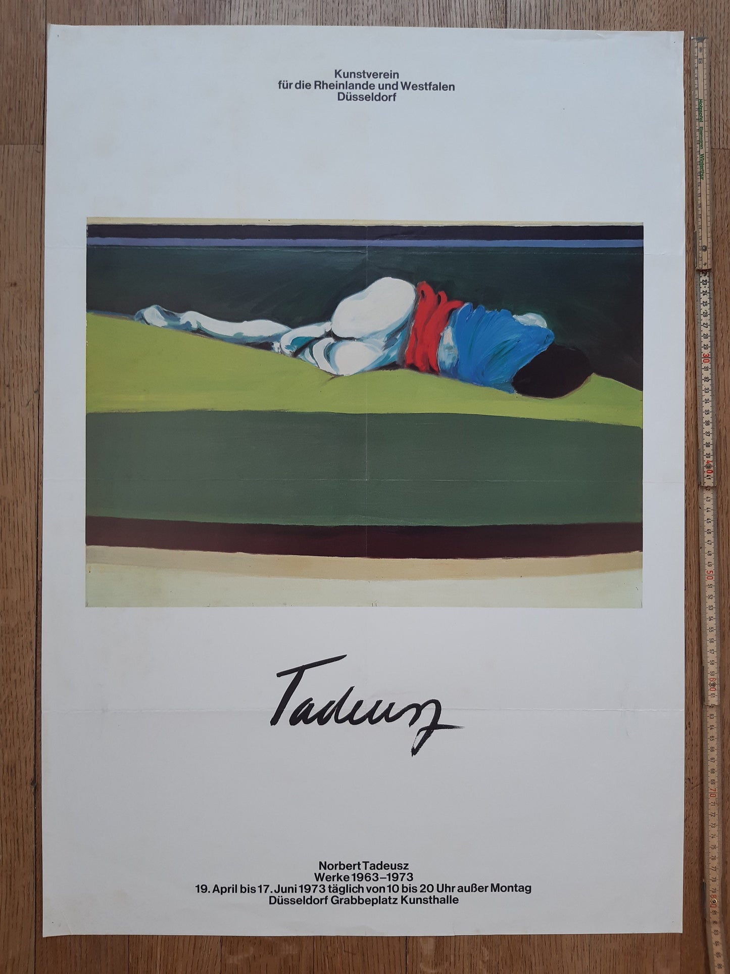 Norbert Tadeusz original art poster - 23.4"×33.1" (59.4×84cm)