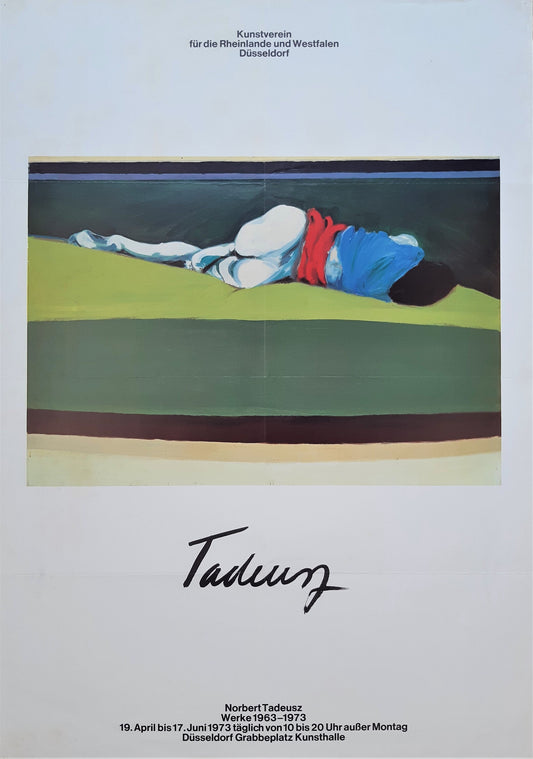 Norbert Tadeusz original art poster - 23.4"×33.1" (59.4×84cm)