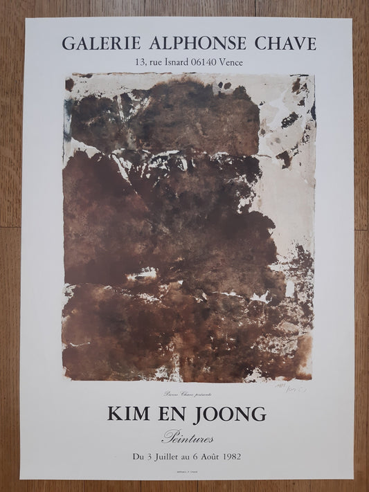 Kim en Joong original art poster - 21.0"×27.6" (53.4×70cm)