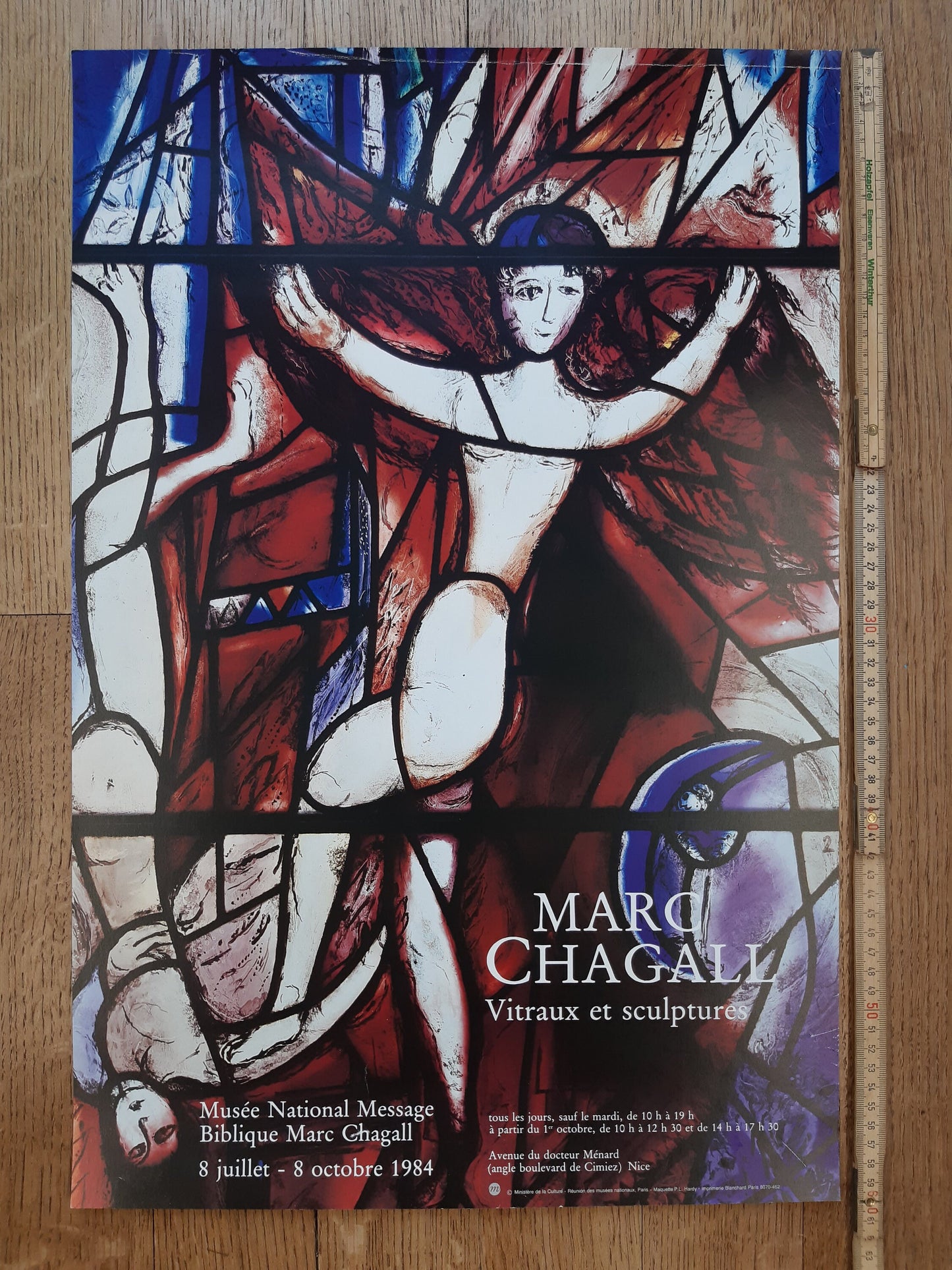 Marc Chagall original art poster - 15.7"×23.6" (40×60cm)