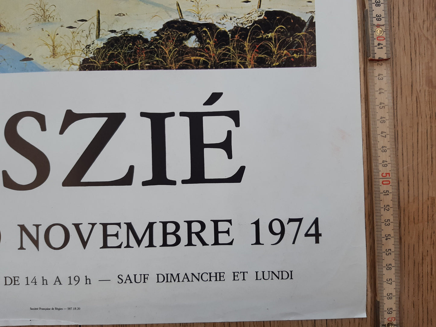 Beszié original art poster - 16.9"×23.6" (43×60cm)