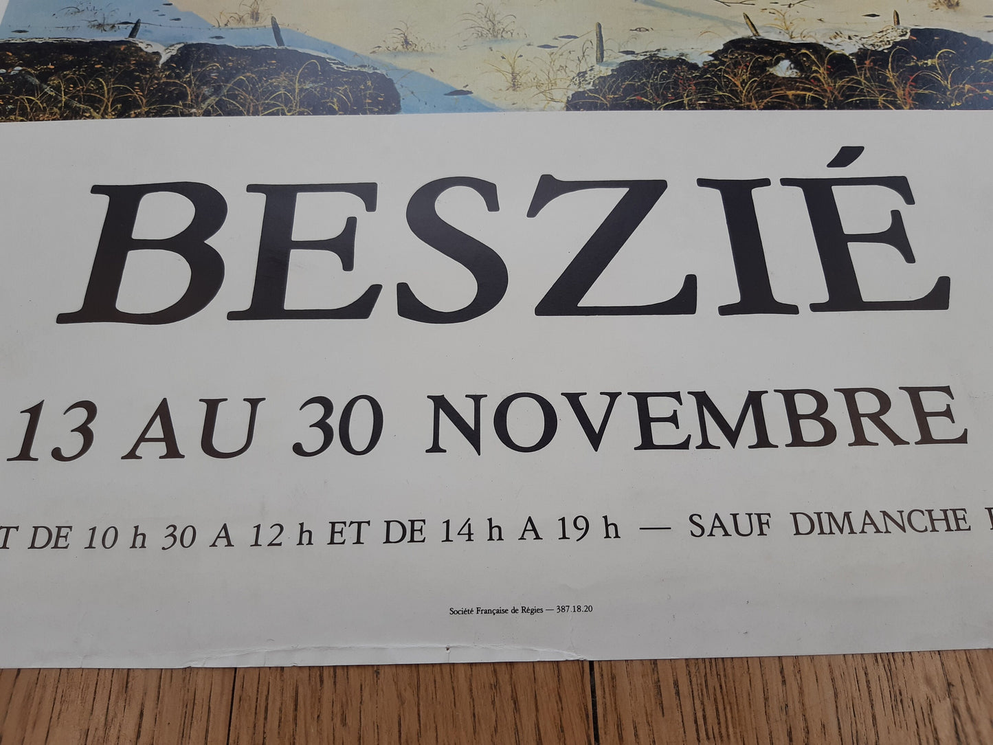 Beszié original art poster - 16.9"×23.6" (43×60cm)