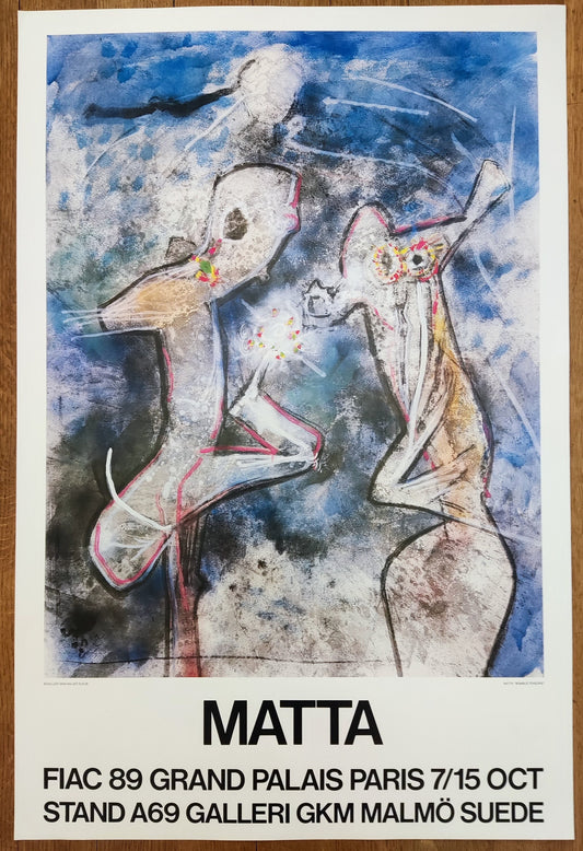 Matta original art poster - 23.6"×35.4" (60×90cm)