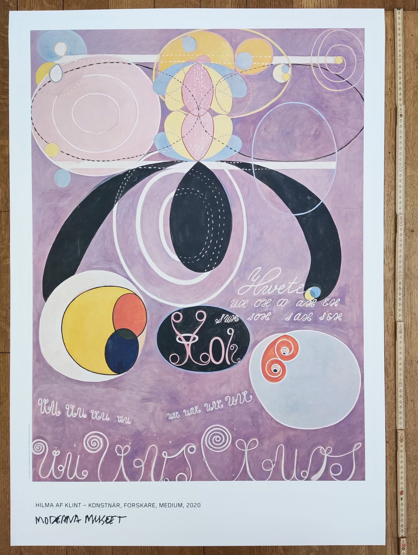 Hilma af Klint original art poster - 27.6"×39.4" (70×100cm)