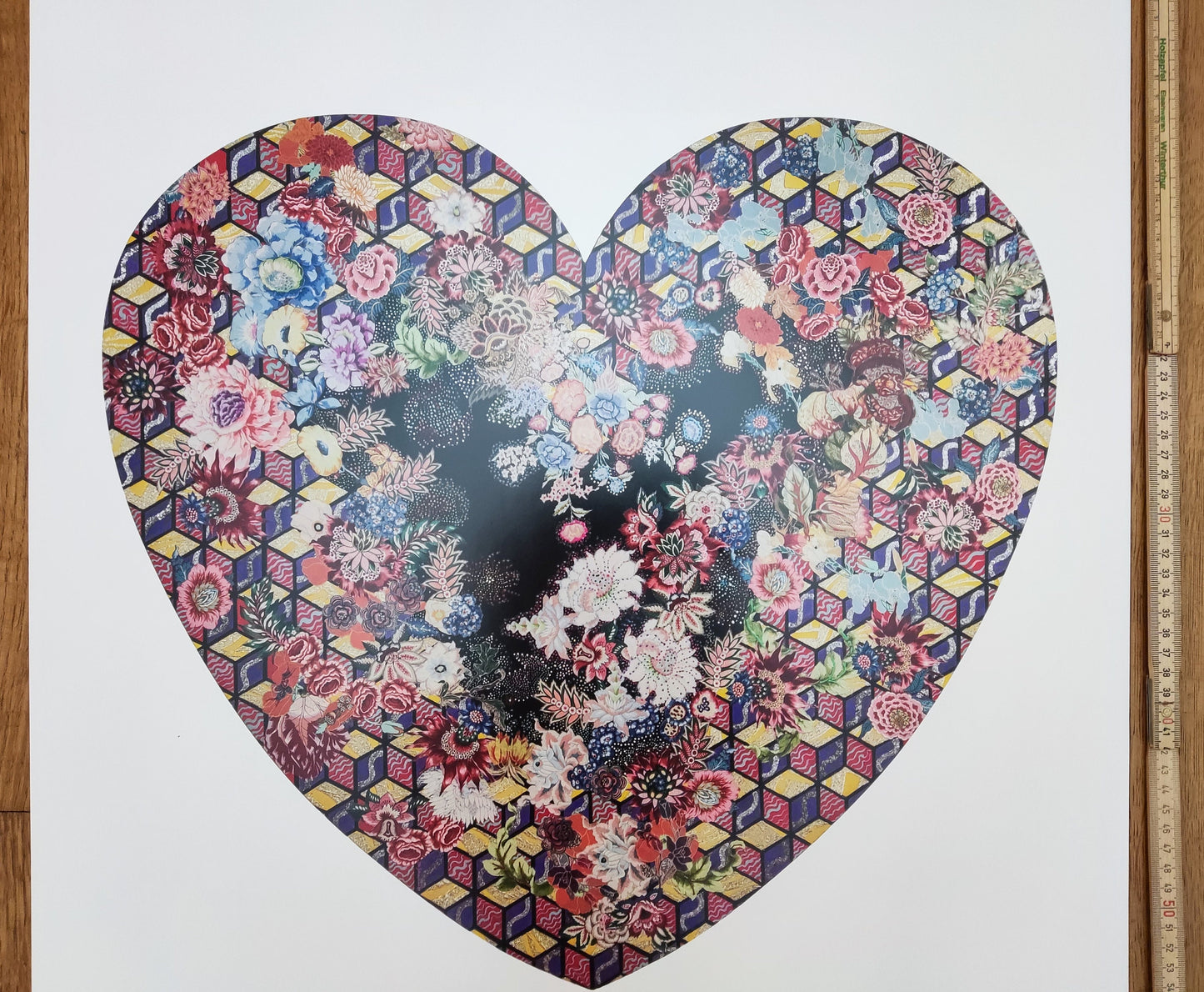 Miriam Schapiro original art poster - 28.0"×35.0" (71.2×88.8cm)