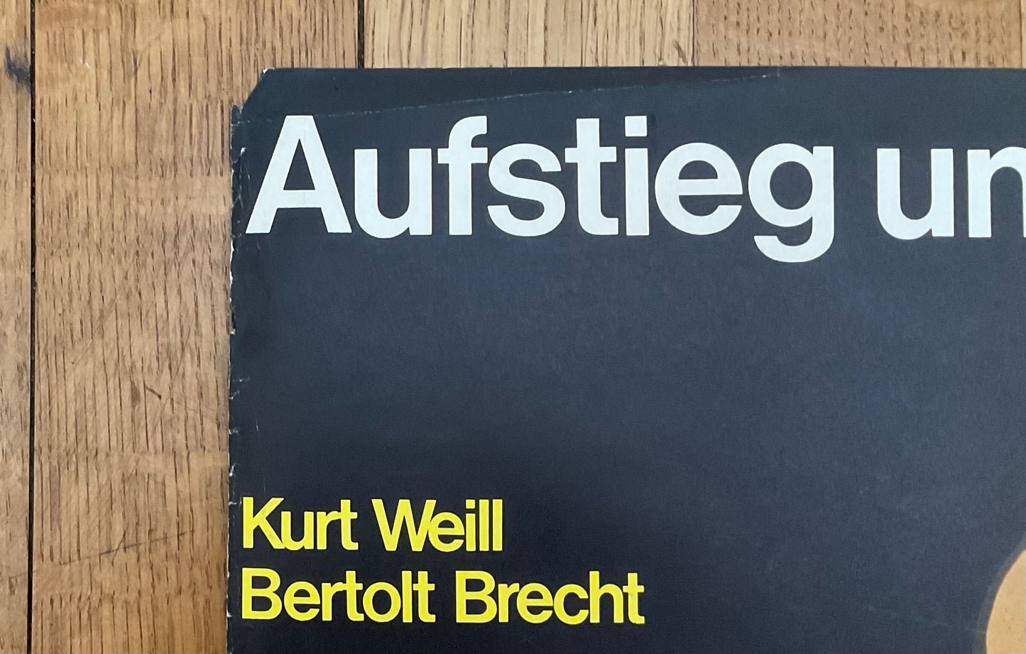 Opernhaus Zürich original art poster - 35.6"×50.2" (90.5×127.5cm)