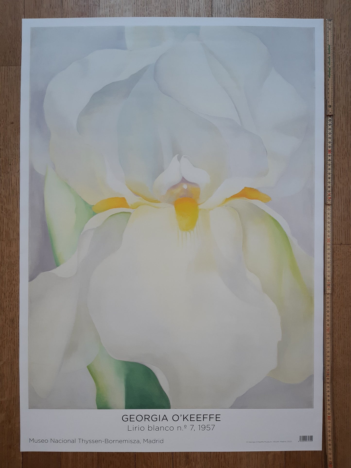 Georgia O'Keefe original art poster - 27.0"×38.6" (68.7×98cm)