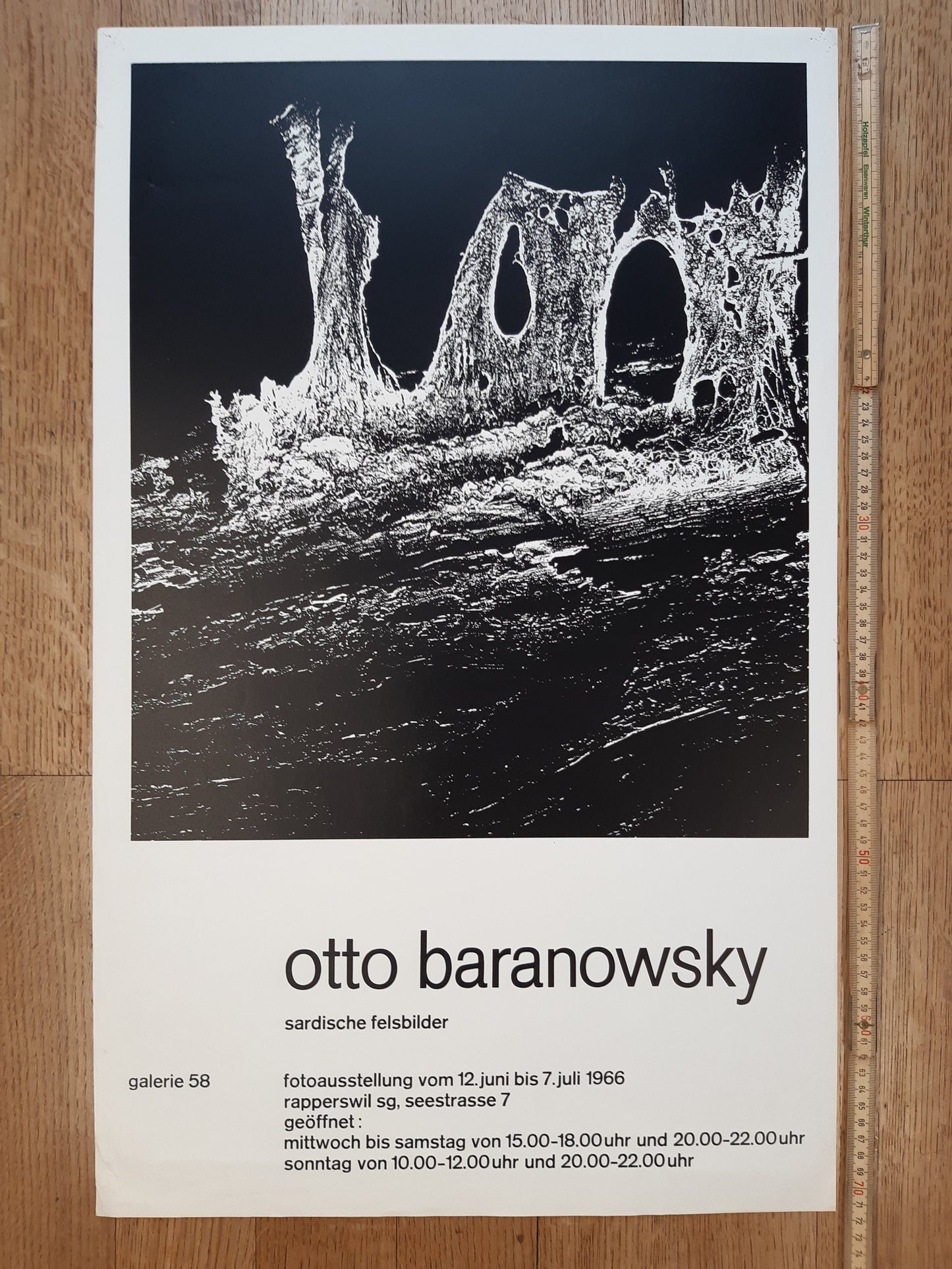 Otto Baranowsky original art poster - 17.7"×28.3" (45×72cm)